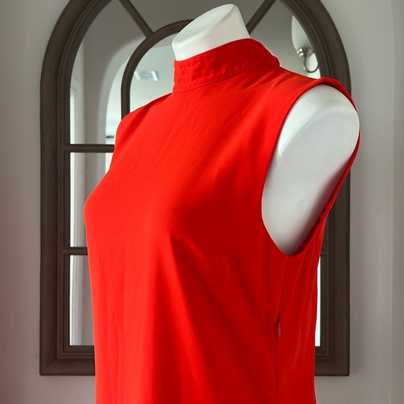 Victoria Beckham Back Tie Midi Shift Dress, Size UK12, US8 EXCELLENT! - Picture 15 of 16